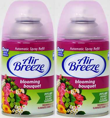 Glade/Air Wick Blooming Bouquet Automatic Spray Refill, 6.2 oz (Pack of 2)