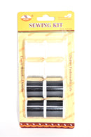 Black & White Sewing Thread Spools, 8-ct.