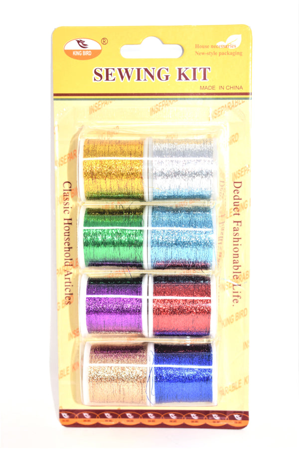Colorful Sewing Thread Spools, 8-ct.