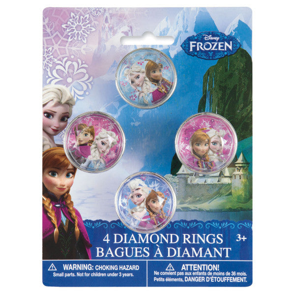 Disney Frozen Gem Rings, 4ct