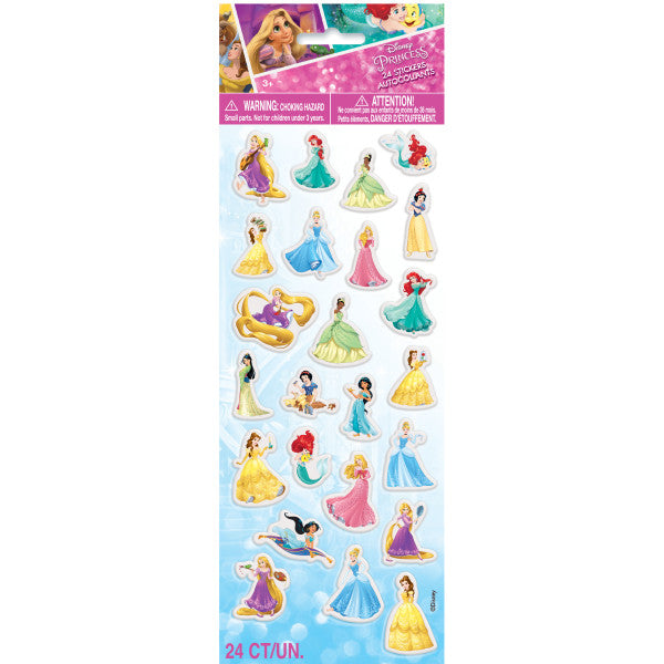 Disney Princess Dream Big Puffy Sticker Sheet, 1ct