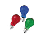 25 Watt Red, Green and Blue Party Light Bulbs, Set of 3