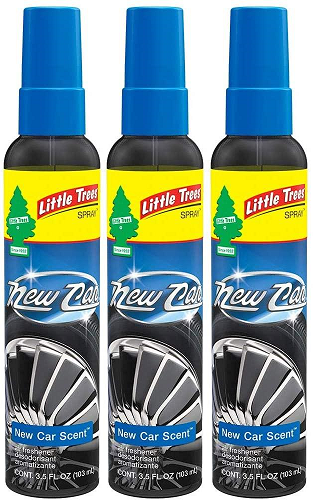 Little Trees New Car Scent Spray Air Freshener, 3.5 oz (Pack of 3)