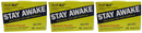 Health A2Z Stay Awake Alertness Aid with Caffeine, 16 Tablets (Pack of 3)