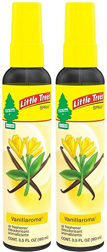Little Trees Vanillaroma Scent Spray Air Freshener, 3.5 oz (Pack of 2)