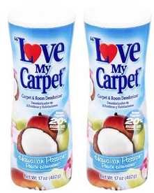 Love My Carpet - Carpet & Room Deodorizer - Hawaiian Passion, 14 oz. (Pack of 2)