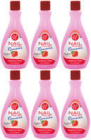 Strawberry Nail Polish Remover, 8 fl oz. (Pack of 6)