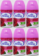 Glade/Air Wick Fresh Rose Automatic Spray Refill, 6.2 oz (Pack of 6)