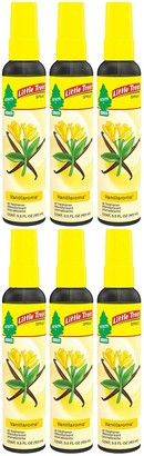 Little Trees Vanillaroma Scent Spray Air Freshener, 3.5 oz (Pack of 6)