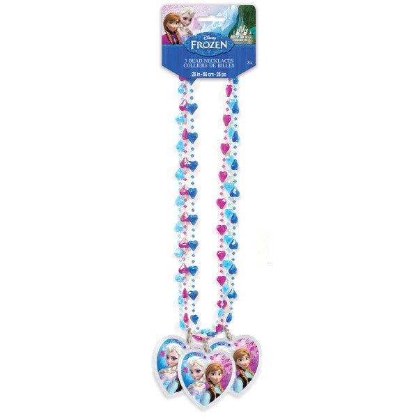 Disney Frozen Bead Necklaces, 3ct