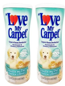 Love My Carpet - Carpet & Room Deodorizer - Pardon My Pet, 14 oz. (Pack of 2)
