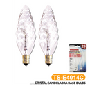 25 Watt Crystal Light Bulb, 2-ct.