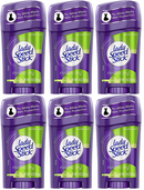 Lady Speed Stick Powder Fresh Invisible Dry Deodorant, 1.4 oz (Pack of 6)