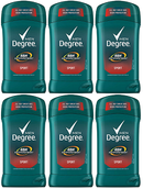 Degree Men 48 Hour Antiperspirant Sport Deodorant Stick, 2.7 oz (Pack of 6)