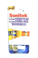 3.5 mm Stereo Plug to 2.5 mm Stereo Jack