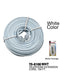 Modular Extension Phone Cord, 100 ft., White