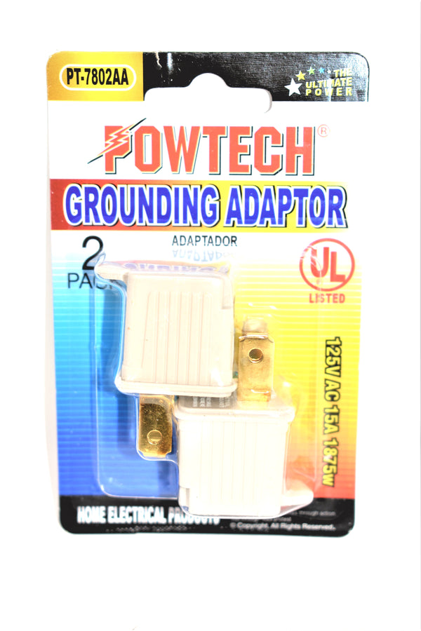 Grounding Adapters, 2-ct.
