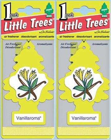 Little Trees Vanillaroma Air Freshener, 1 ct. (Pack of 2)