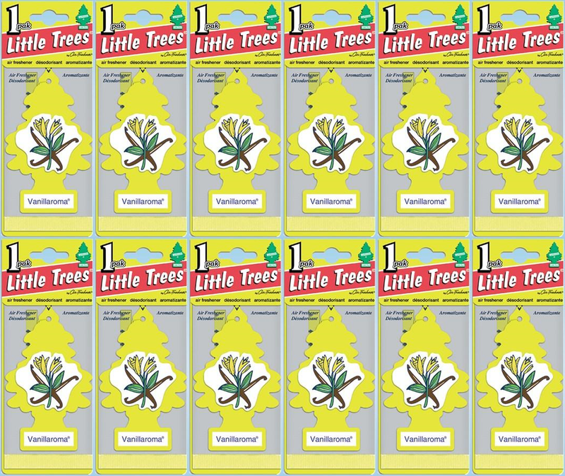 Little Trees Vanillaroma Air Freshener, 1 ct. (Pack of 12)