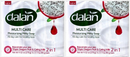 Dalan MultiCare Tropic Dragon Fruit & Caring Milk Bar Soap, 3-Pack (Pack of 2)