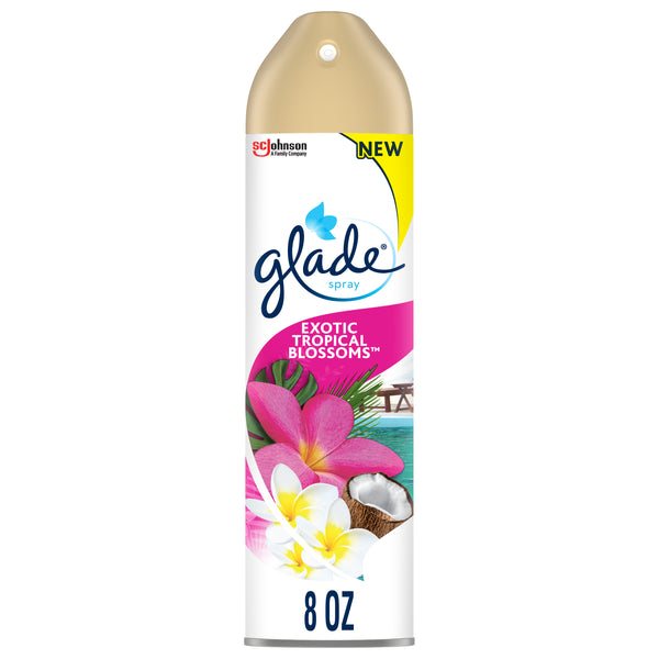 Glade Spray Exotic Tropical Blossoms Air Freshener, 8 oz