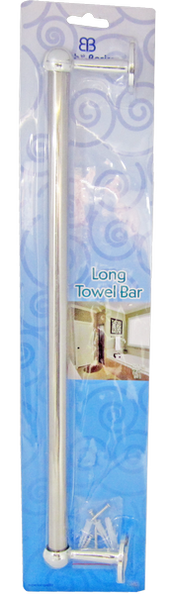 Long Towel Bar With Screws, 1-ct.