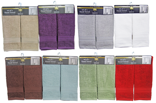 Hotel Collection by Homestyle Essentials Hand Towel, 2 ct.