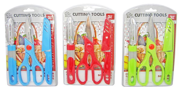 Kitchen Cutting Tool Set Prima Collection, 3-ct.
