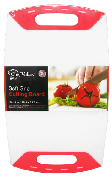 Soft Grip Cutting Board 15" x 9"