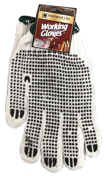 Dotted Working Gloves, 1 pair