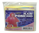 Rain Poncho With Hood, For Child, 50" x 36", 1-ct.