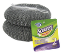 House Care Galvanized Scourers Wire Mesh, 2-ct