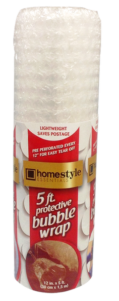 Homestyle Essentials Protective Bubble Wrap, 5 ft., 1-ct.
