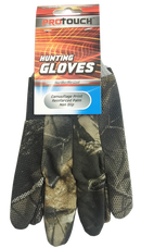 Camouflage Reinforced Palm Non-Slip Hunting Gloves, 1 Pair