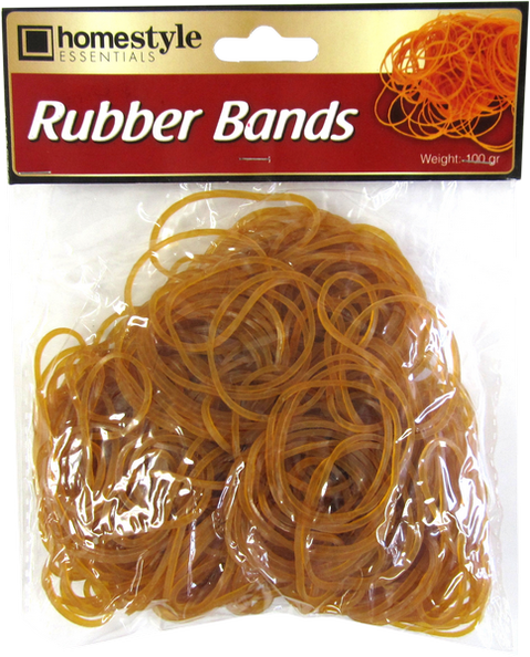 Homestyle Essentials Rubber Bands, 1-pack (100 grams)