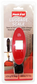Pack N Go Electronic Luggage Scale, 88 lbs. 1-ct.