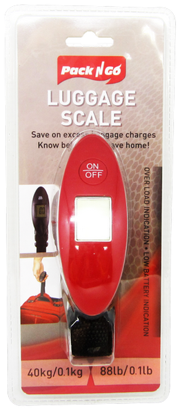 Pack N Go Electronic Luggage Scale, 88 lbs. 1-ct.