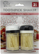 Chef Valley Toothpick Shakers Prima Collection, 2-ct.