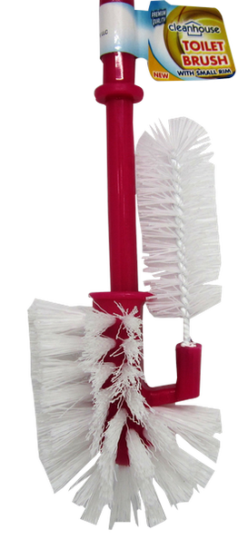 Clean House Toilet Brush w/ Small Rim, 1-ct