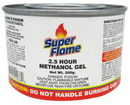 Super Flame 2.5 Hour Heating Ethanol Gel, 200g