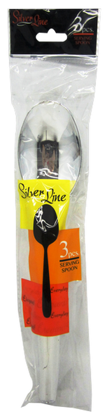 Silver Line Serving Spoon, 3 ct.