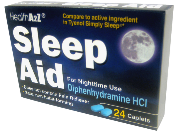 Health A2Z Sleep Aid For Nighttime Use, 24 Caplets