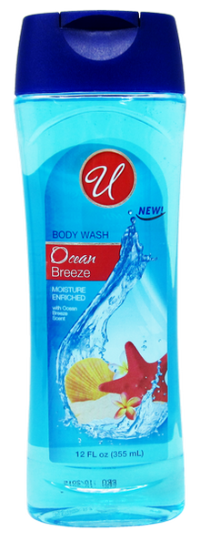 Ocean Breeze Body Wash, 12 fl oz.
