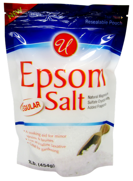 Regular Unscented Epsom Salt, 1 lb