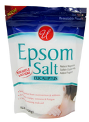 Sore Muscle & Back Soak Epsom Salt Eucaliptus, 1 lb