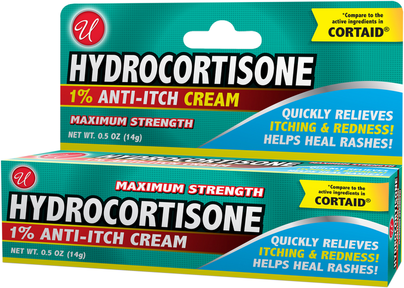 Hydrocortisone 1% Anti-Itch Cream Maximum Strength, 0.5 oz.