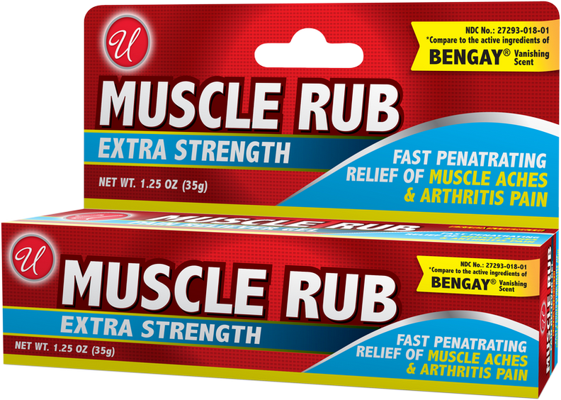 Muscle Rub Extra Strength, 0.5 oz.