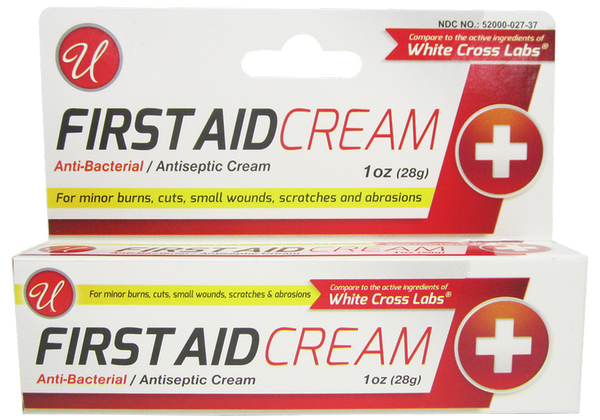 Anti-Bacterial / Antiseptic First Aid Cream, 1 oz.