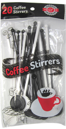 Premium Quality Coffee Stirrers, 20 ct.