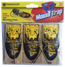 Homestyle Essentials Ready-To-Catch Mouse Trap, 3-ct.